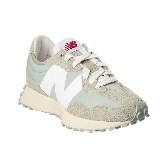 New Balance 327 Suede Sneaker, Green - Picture 1 of 5